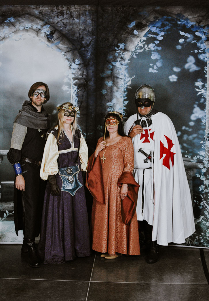 Medieval shop masquerade costumes